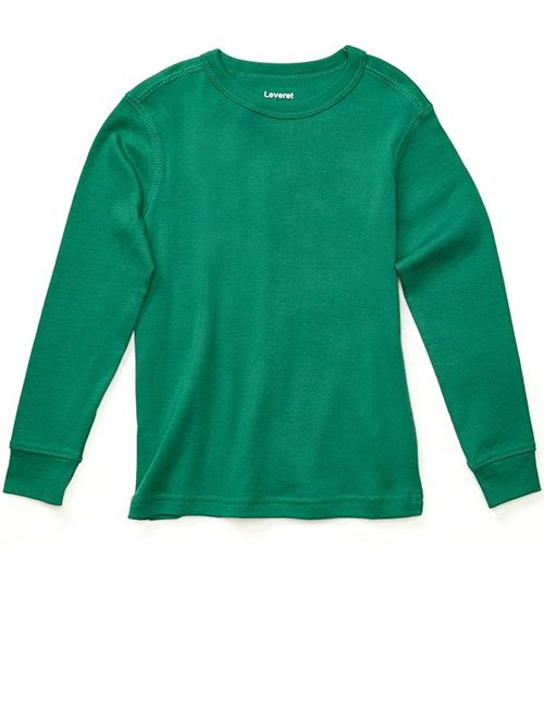 Long Sleeve Boys Girls Kids & Toddler T-Shirt 100% Cotton (2-14 Years) Variety of Colors