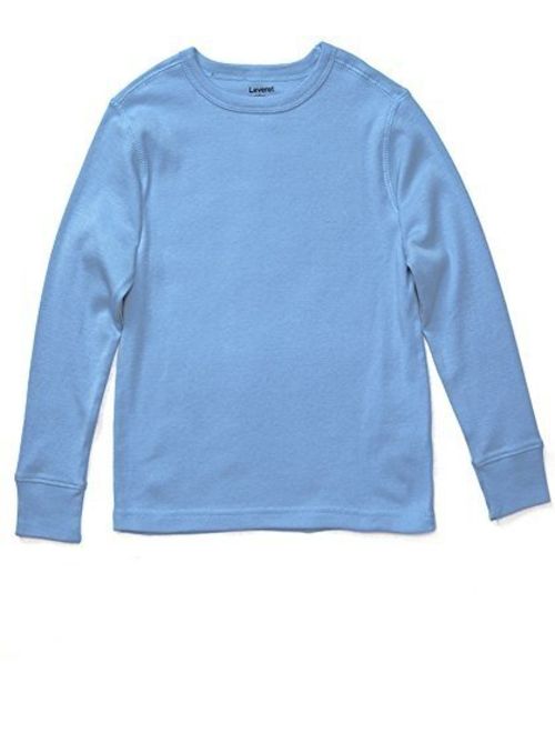 Long Sleeve Boys Girls Kids & Toddler T-Shirt 100% Cotton (2-14 Years) Variety of Colors