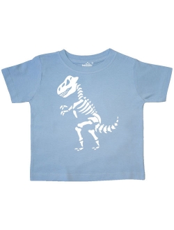 Dinosaur Skeleton Bones Funny Dino Toddler T-Shirt