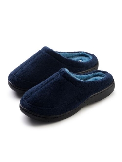 Beyond Boy's Two Tone Durable and Cozy Slide House Slipper