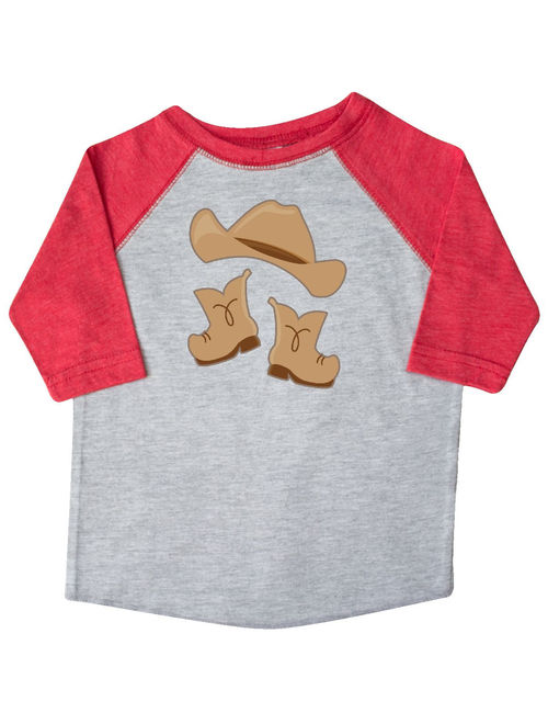 Western Style Boy Boots Toddler T-Shirt