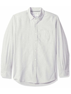 Men's Regular-Fit Long-Sleeve Pocket Oxford Shirt