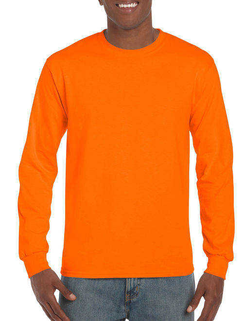 Gildan Mens Ultra Cotton Classic Long Sleeve T-Shirt