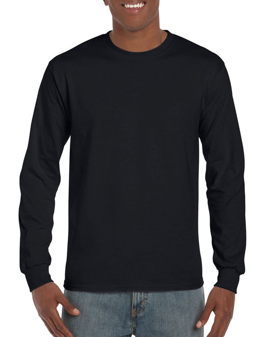 Gildan Mens Ultra Cotton Classic Long Sleeve T-Shirt