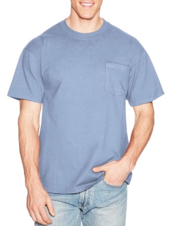 Men's Premium Beefy-T Short Sleeve T-Shirt With Pocket, Up to Size 3XL