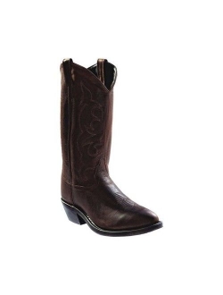 Men's Old West Narrow Round Toe Cowboy Work Boot