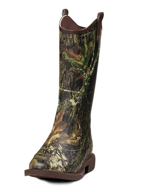 Double Barrel Western Outdoor Boots Mens Lance WP Rubber Camo 58146