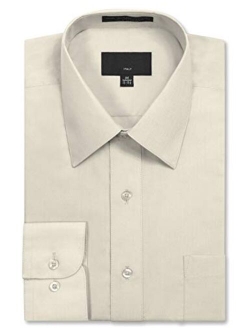 JD Apparel Men's Regular Fit Dress Shirts