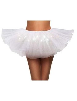 Simplicity Women's Classic 5 Layered Tulle Tutu Skirt