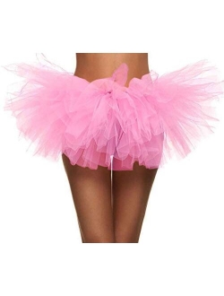 Simplicity Women's Classic 5 Layered Tulle Tutu Skirt