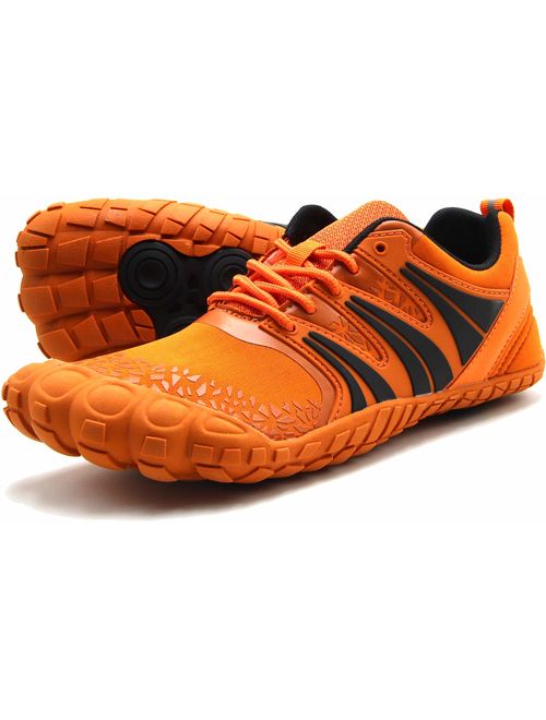 Oranginer Men's Barefoot Shoes - Big Toe Box - Minimalist Cross Training Shoes for Men