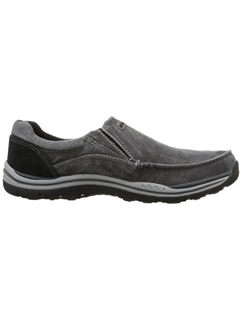 skechers expected avillo relaxed fit men's casual loafers