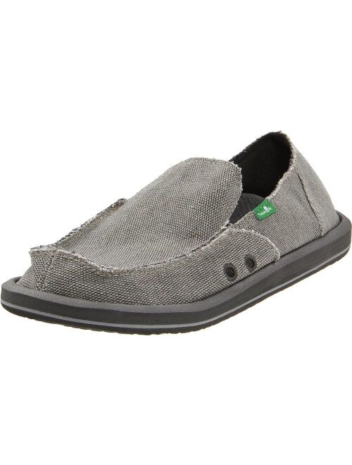 Sanuk Men's Vagabond Slip On Canvas Loafers