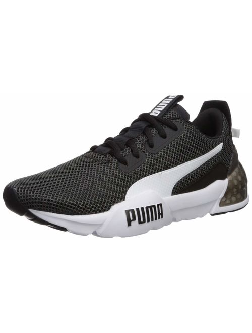 PUMA Mesh Lace Up Round Toe Cell Phase Sneaker