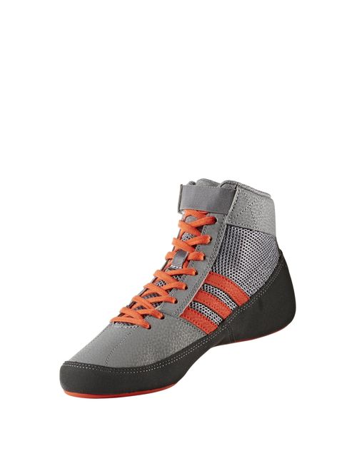 adidas Men's Boy's HVC2 Wrestling Mat Shoe Ankle Strap 2 Colors AQ3325