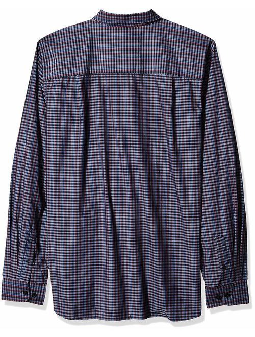 Van Heusen Men's Big and Tall Never Tuck Long Sleeve Shirt