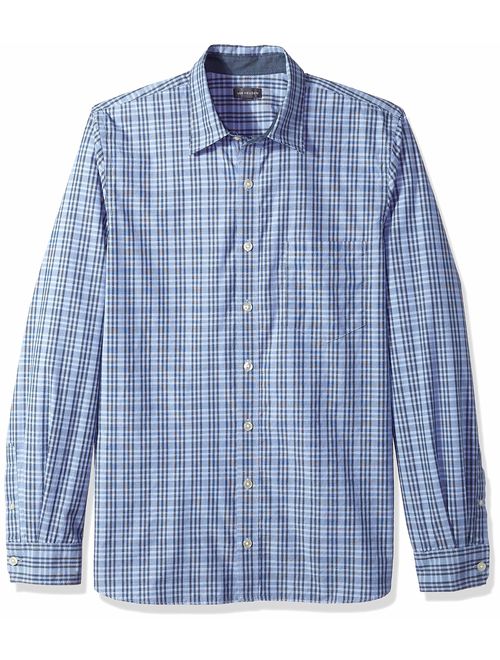 Van Heusen Men's Big and Tall Never Tuck Long Sleeve Shirt