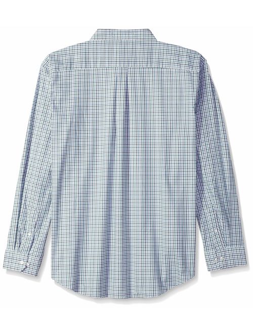 Van Heusen Men's Flex Long Sleeve Button Down Stretch Tattersal Shirt