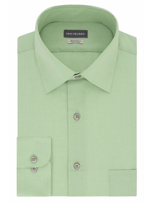 Van Heusen Men's Dress Shirt Regular Fit Solid