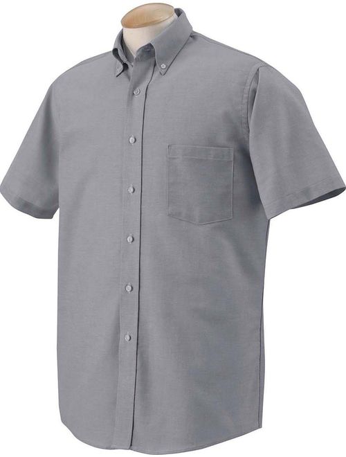 Van Heusen Men's Short-Sleeve Oxford Dress Shirt