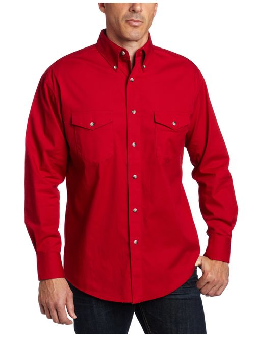 Wrangler Men's Painted Desert Two Pocket Long Sleeve Button Shirt