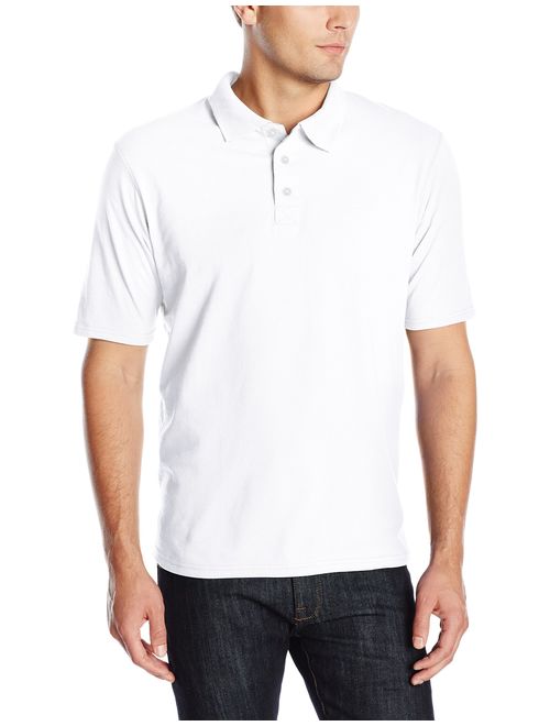 Hanes Men's X-Temp Performance Polo Shirt (1 Pack or 2 Pack)