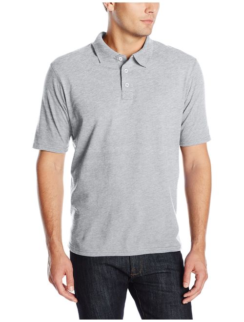 Hanes Men's X-Temp Performance Polo Shirt (1 Pack or 2 Pack)