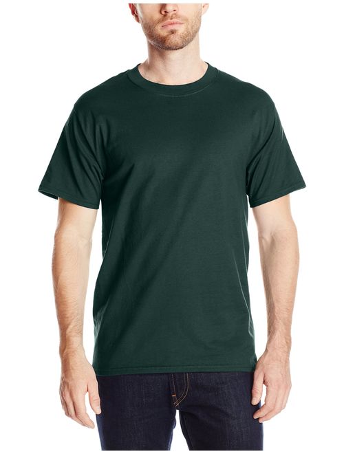 Hanes Cotton Crew Neck Short Sleeve Beefy T-Shirts