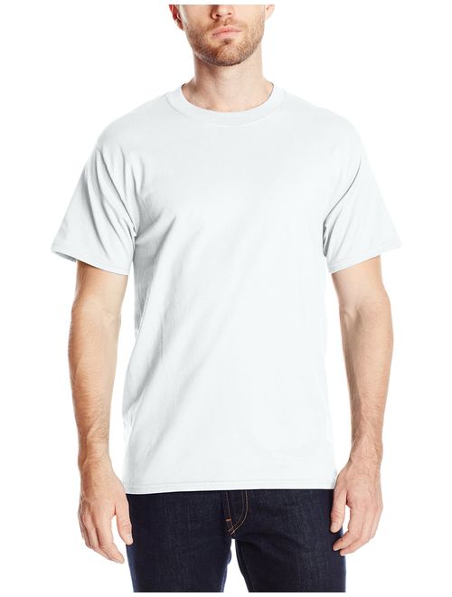 Hanes Cotton Crew Neck Short Sleeve Beefy T-Shirts