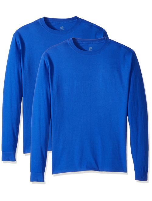 Hanes Men's ComfortSoft Long-Sleeve T-Shirt (Pack of 2)