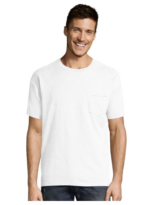 Hanes ComfortWash Garment Dyed Short Sleeve T-Shirt with a Pocket - GDH150