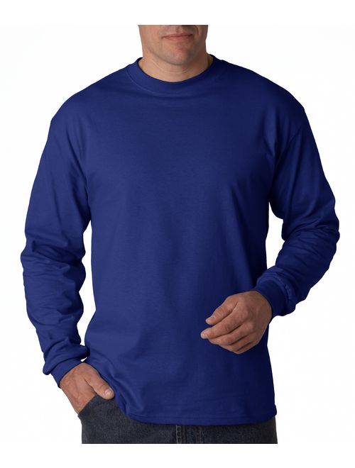 Hanes Mens Beefy-T Long-Sleeve T-Shirt