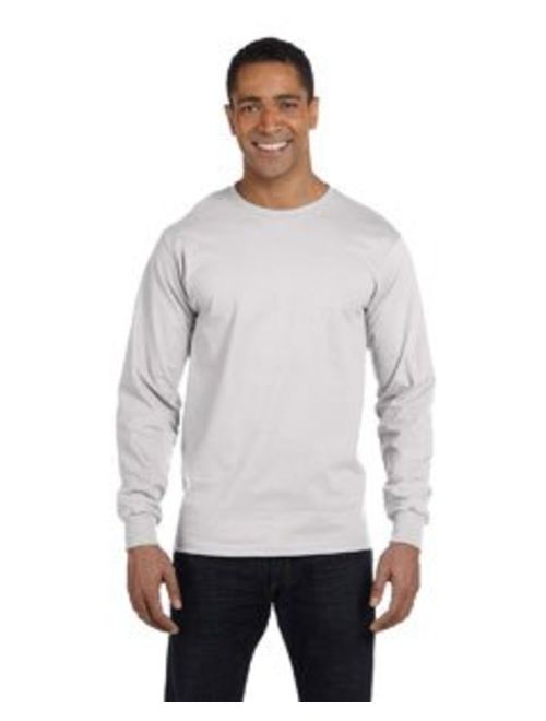 Hanes Mens 6.1 oz. Long-Sleeve Beefy-T (5186)