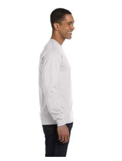 Hanes Mens 6.1 oz. Long-Sleeve Beefy-T (5186)