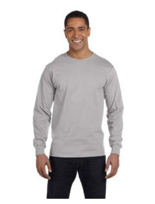 Hanes Mens 6.1 oz. Long-Sleeve Beefy-T (5186)