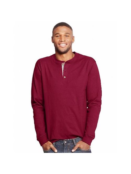 Hanes Men's Premium Beefy-T Long Sleeve T-Shirt, up to 3xl