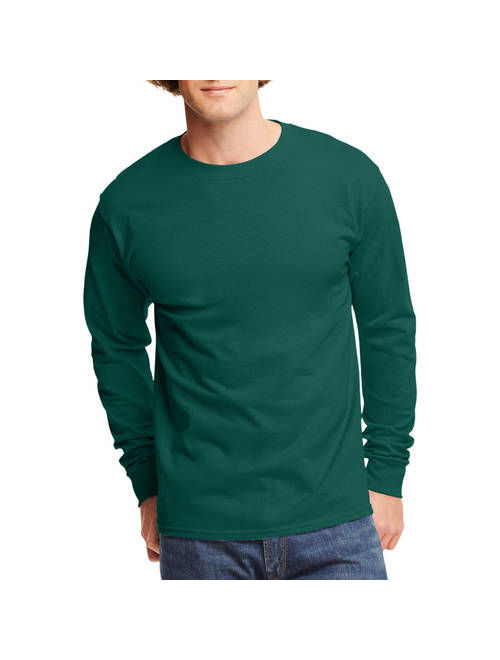 Hanes Big men's tagless long sleeve t-shirt