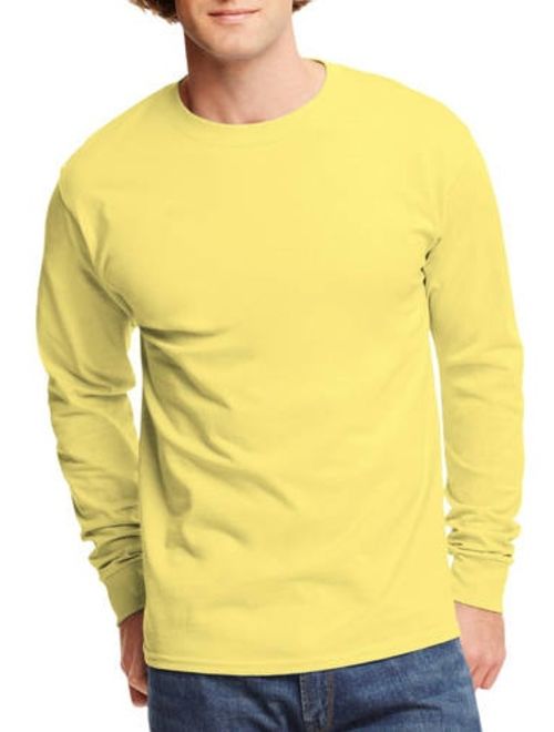 Hanes Big men's tagless long sleeve t-shirt