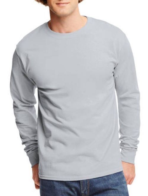 Hanes Big men's tagless long sleeve t-shirt