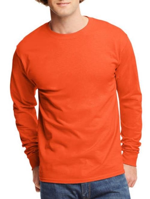 Hanes Big men's tagless long sleeve t-shirt