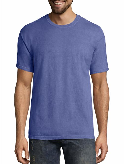 Hanes Men's comfortwash garment dyed short sleeve tee