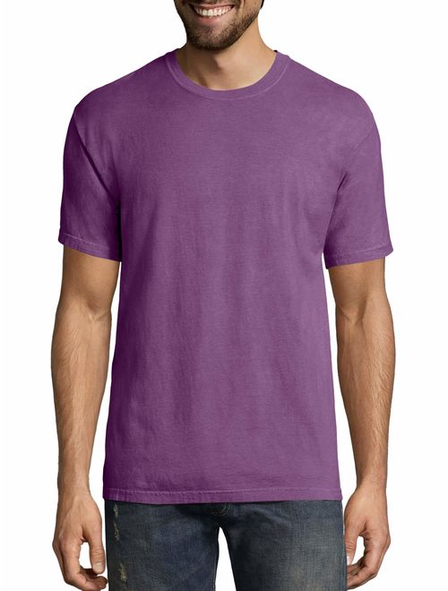 Hanes Men's comfortwash garment dyed short sleeve tee