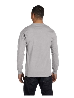 Mens 5.2 oz. ComfortSoft Cotton Long-Sleeve T-Shirt (5286)