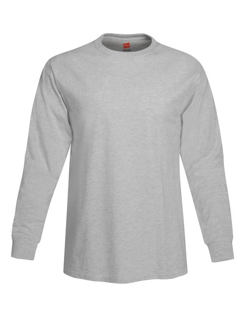 Hanes Mens 5.2 oz. ComfortSoft Cotton Long-Sleeve T-Shirt (5286)