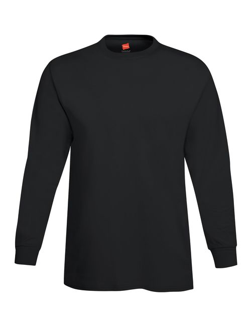 Hanes Mens 5.2 oz. ComfortSoft Cotton Long-Sleeve T-Shirt (5286)
