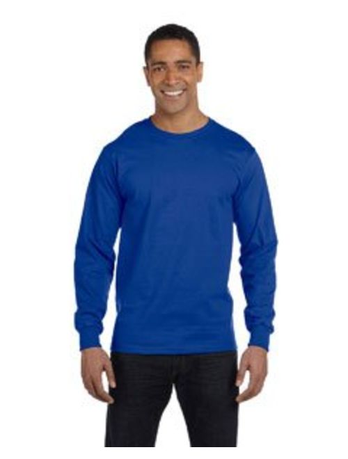 Hanes Mens 5.2 oz. ComfortSoft Cotton Long-Sleeve T-Shirt (5286)