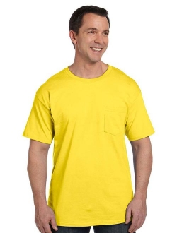 Men's Crew Neck Short-Sleeve Beefy with Pocket T-Shirt