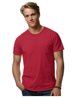 Mens Ringspun Cotton Nano-T T-Shirt with Pocket (498P)