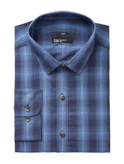 mens ombre button up dress shirt