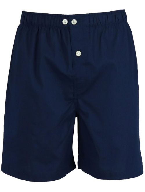 Fruit of the Loom Big and Tall Men's Short Sleeve, Knee-Length Pant Solid Pajama Set